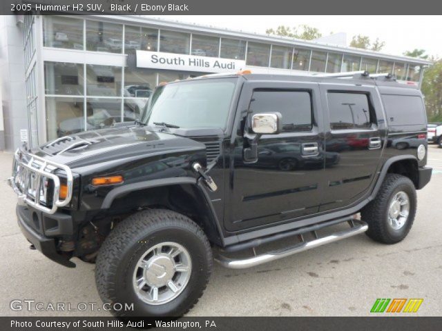 2005 Hummer H2 SUV in Black