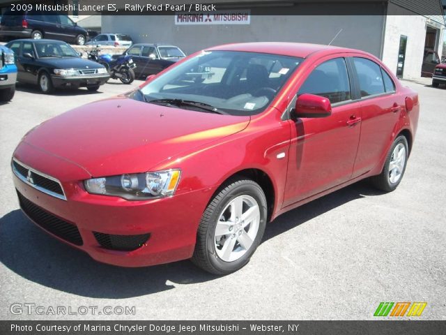 2009 Mitsubishi Lancer ES in Rally Red Pearl
