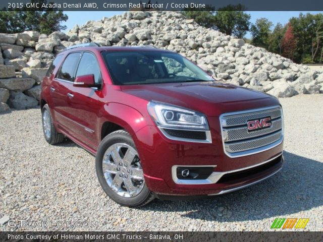 2015 GMC Acadia Denali AWD in Crimson Red Tincoat
