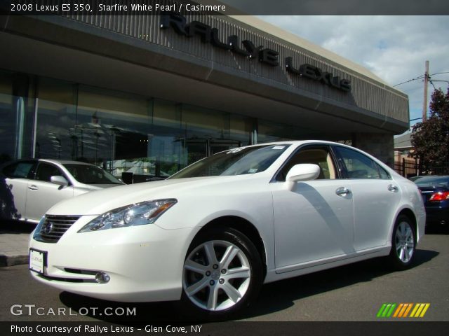 2008 Lexus ES 350 in Starfire White Pearl