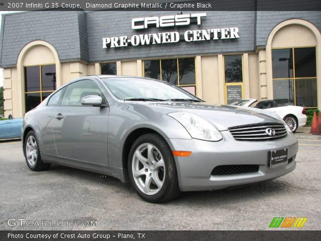 2007 Infiniti G 35 Coupe in Diamond Graphite Metallic