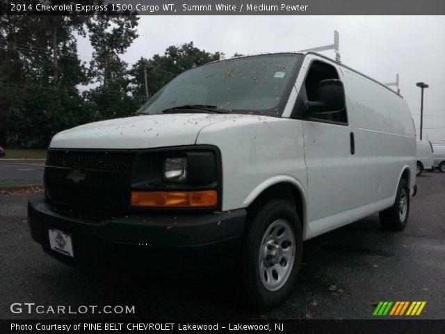 2014 Chevrolet Express 1500 Cargo WT in Summit White