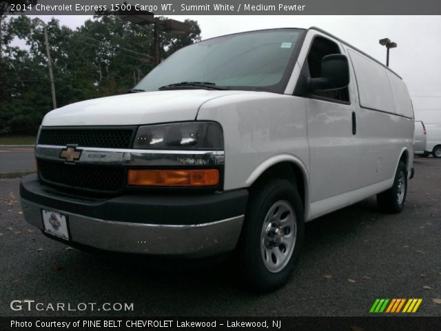 2014 Chevrolet Express 1500 Cargo WT in Summit White