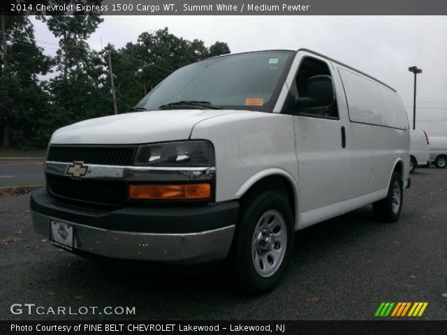 2014 Chevrolet Express 1500 Cargo WT in Summit White