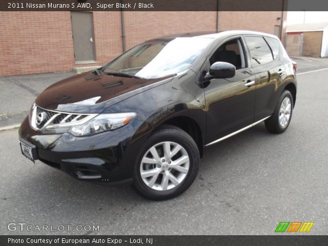 2011 Nissan Murano S AWD in Super Black