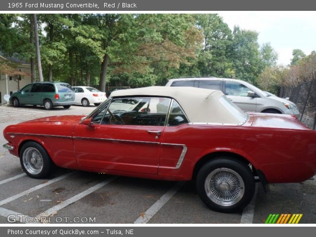 1965 Ford Mustang Convertible in Red