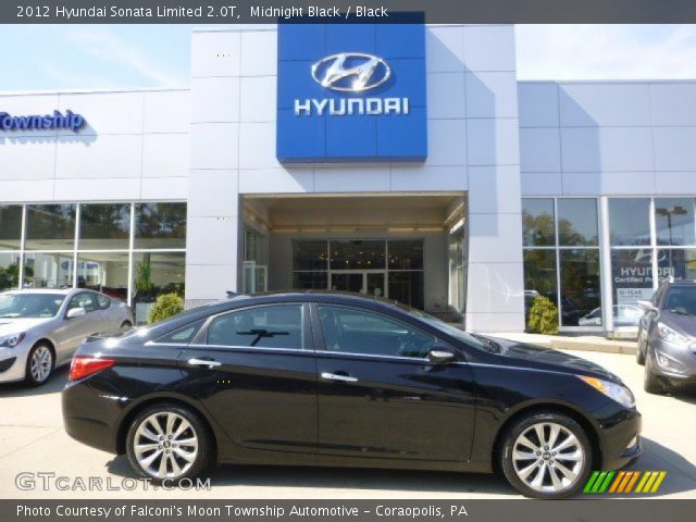 2012 Hyundai Sonata Limited 2.0T in Midnight Black