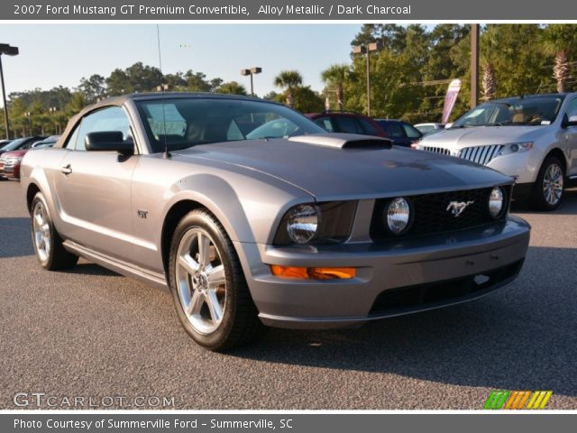 2007 Ford Mustang GT Premium Convertible in Alloy Metallic