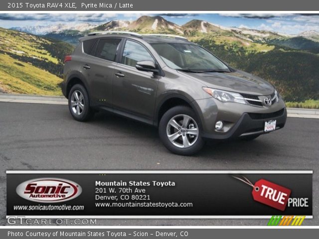 2015 Toyota RAV4 XLE in Pyrite Mica