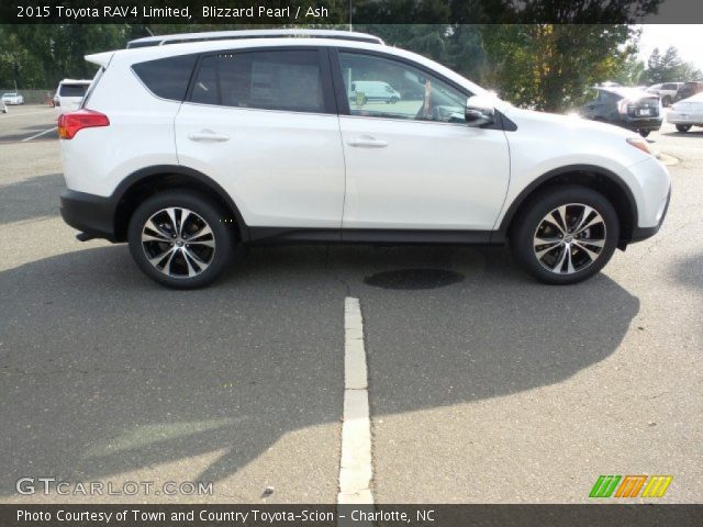 2015 Toyota RAV4 Limited in Blizzard Pearl