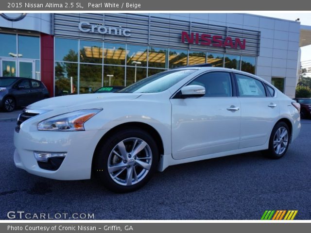 2015 Nissan Altima 2.5 SL in Pearl White