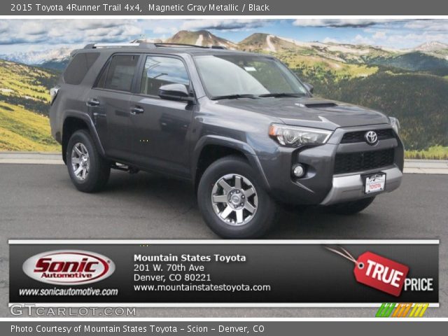 2015 Toyota 4Runner Trail 4x4 in Magnetic Gray Metallic