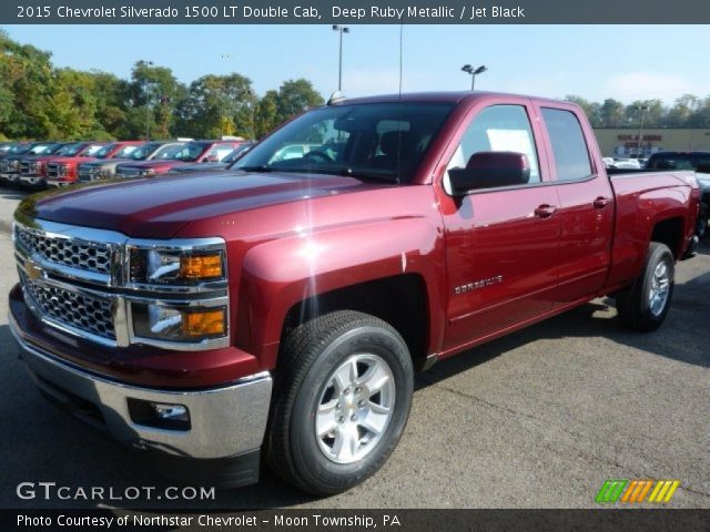 2015 Chevrolet Silverado 1500 LT Double Cab in Deep Ruby Metallic