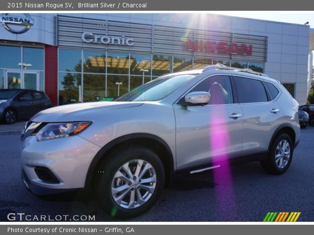 2015 Nissan Rogue SV in Brilliant Silver