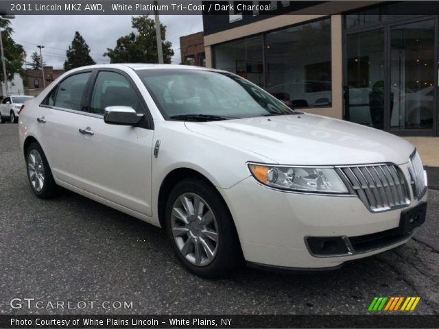 2011 Lincoln MKZ AWD in White Platinum Tri-Coat