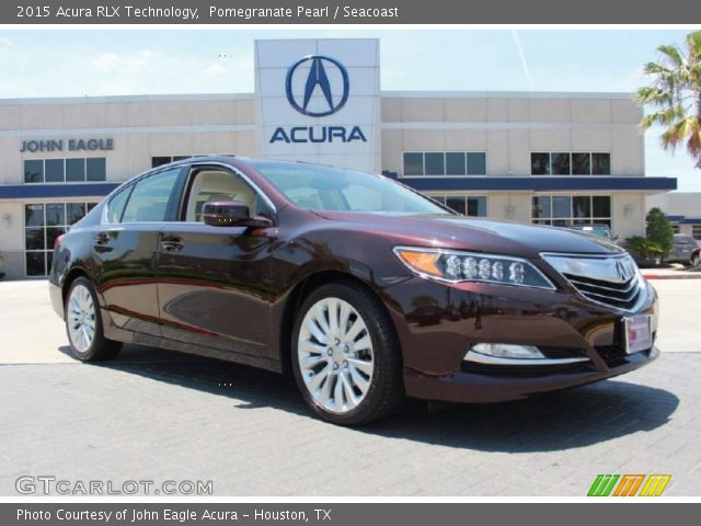 2015 Acura RLX Technology in Pomegranate Pearl