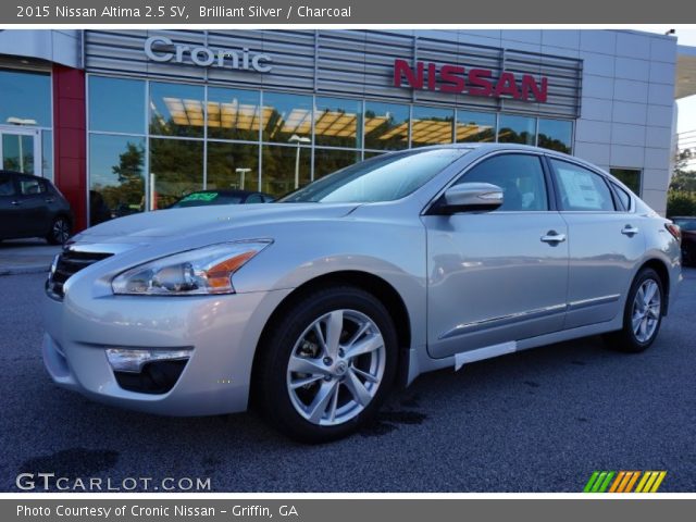 2015 Nissan Altima 2.5 SV in Brilliant Silver