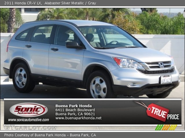 2011 Honda CR-V LX in Alabaster Silver Metallic