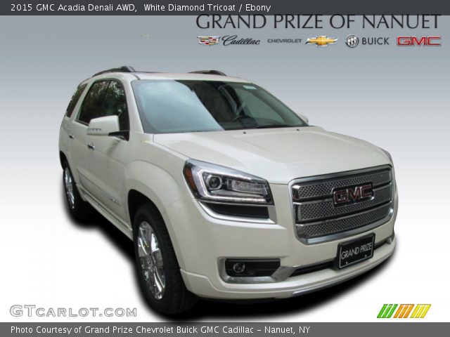 2015 GMC Acadia Denali AWD in White Diamond Tricoat