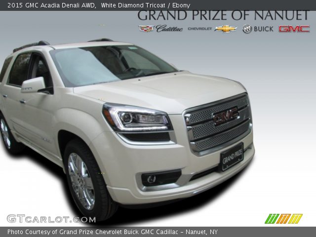 2015 GMC Acadia Denali AWD in White Diamond Tricoat