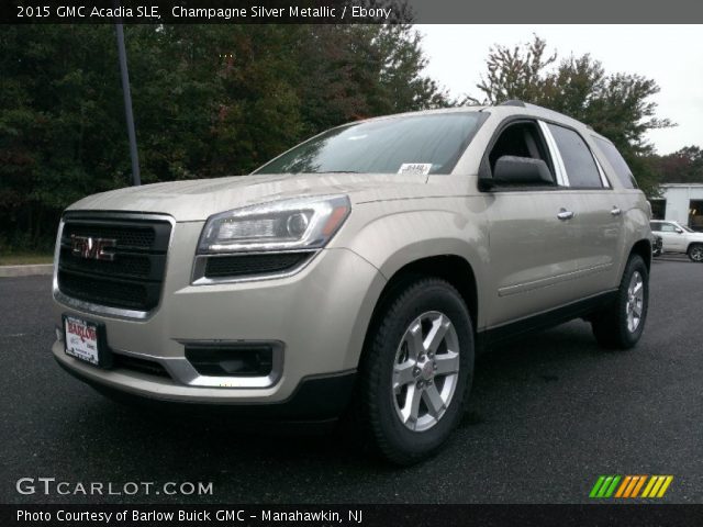 2015 GMC Acadia SLE in Champagne Silver Metallic