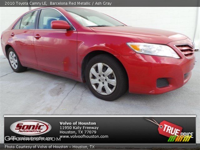 2010 Toyota Camry LE in Barcelona Red Metallic