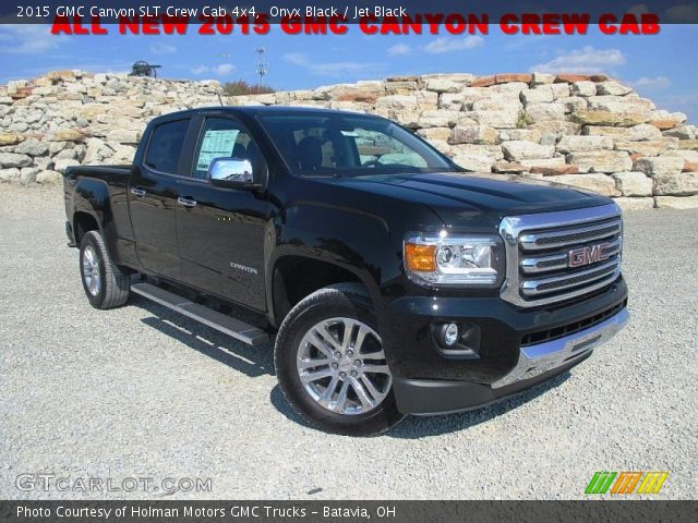 2015 GMC Canyon SLT Crew Cab 4x4 in Onyx Black