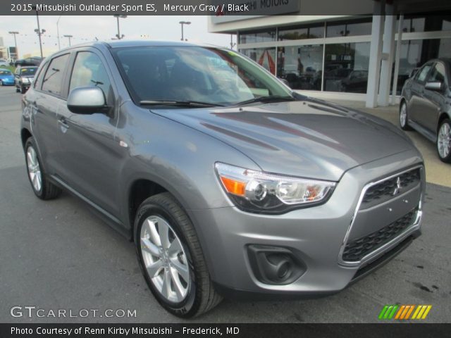 2015 Mitsubishi Outlander Sport ES in Mercury Gray