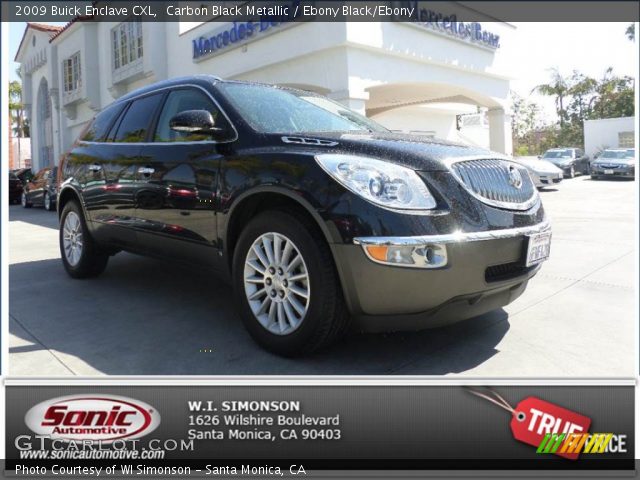 2009 Buick Enclave CXL in Carbon Black Metallic