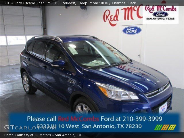 2014 Ford Escape Titanium 1.6L EcoBoost in Deep Impact Blue