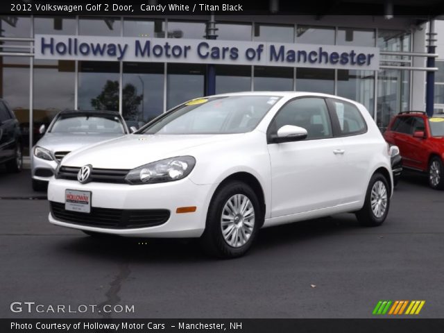 2012 Volkswagen Golf 2 Door in Candy White