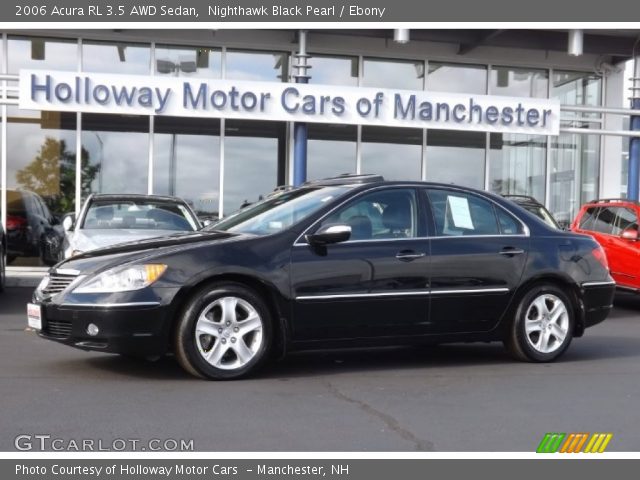 2006 Acura RL 3.5 AWD Sedan in Nighthawk Black Pearl