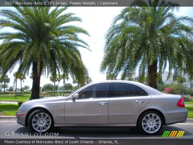 2007 Mercedes-Benz E 350 Sedan in Pewter Metallic