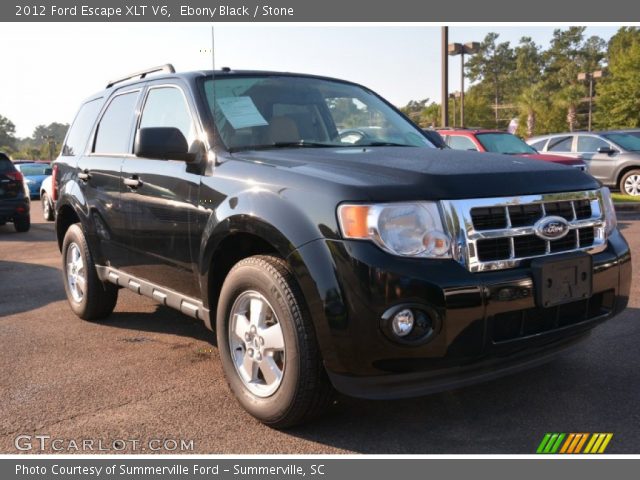 2012 Ford Escape XLT V6 in Ebony Black