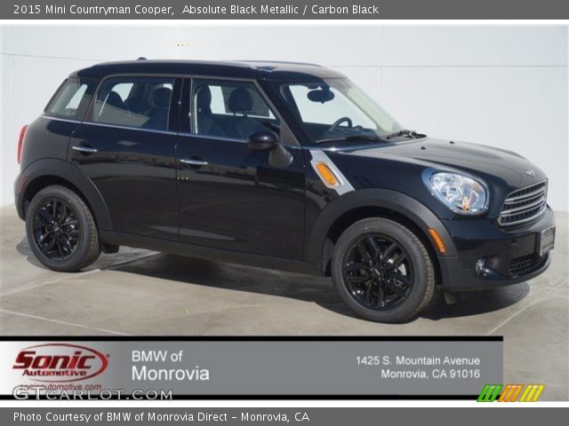 2015 Mini Countryman Cooper in Absolute Black Metallic