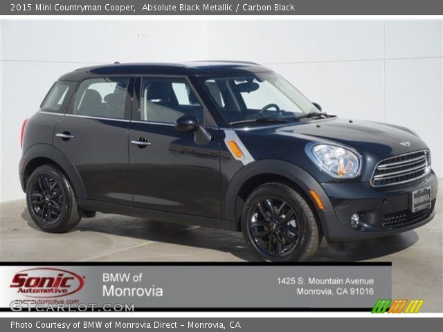 2015 Mini Countryman Cooper in Absolute Black Metallic