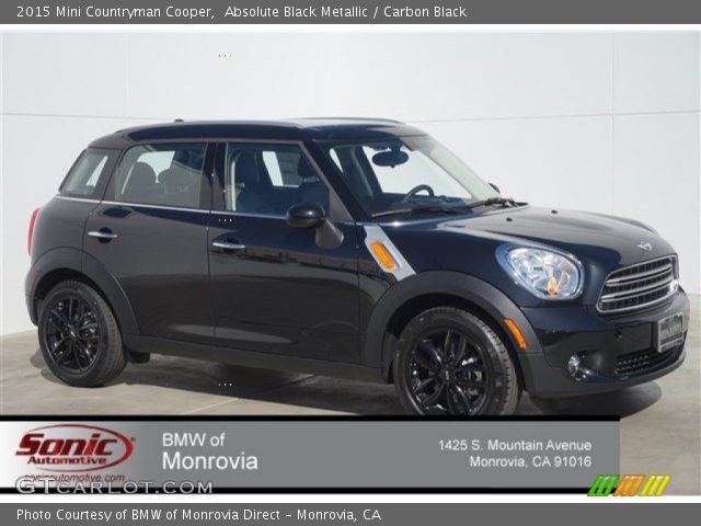 2015 Mini Countryman Cooper in Absolute Black Metallic