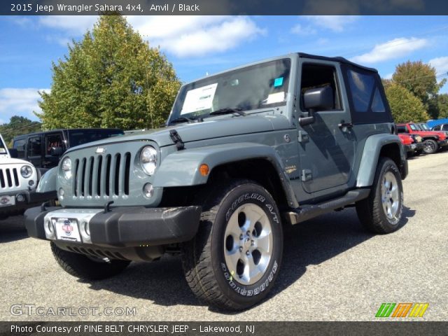 2015 Jeep Wrangler Sahara 4x4 in Anvil