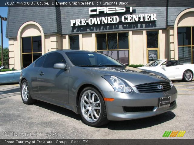 2007 Infiniti G 35 Coupe in Diamond Graphite Metallic