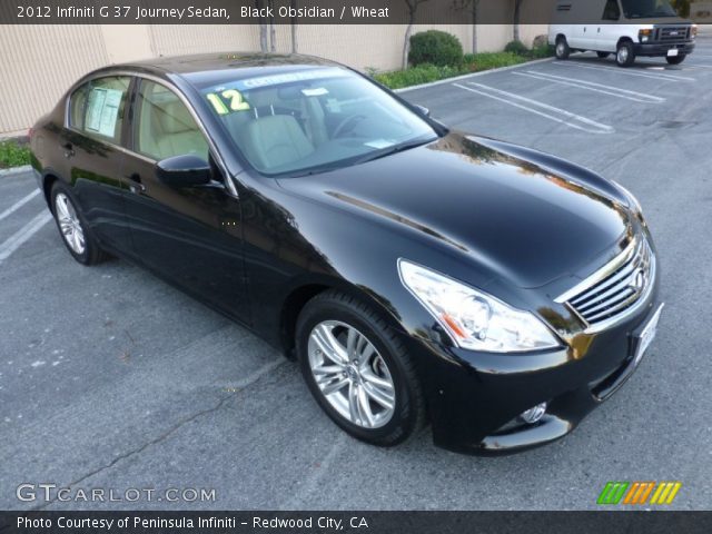 2012 Infiniti G 37 Journey Sedan in Black Obsidian