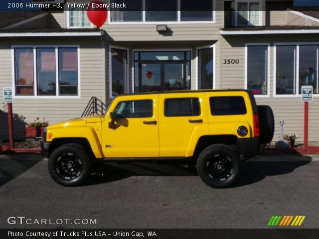 2006 Hummer H3  in Yellow
