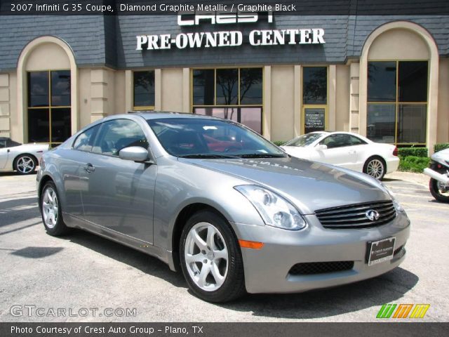 2007 Infiniti G 35 Coupe in Diamond Graphite Metallic