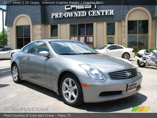 2007 Infiniti G 35 Coupe in Diamond Graphite Metallic