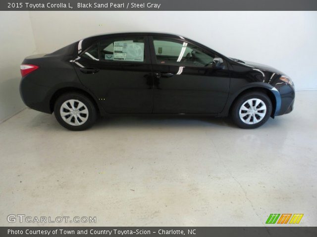 2015 Toyota Corolla L in Black Sand Pearl