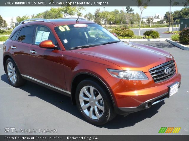 2007 Infiniti FX 35 AWD in Autumn Copper Metallic