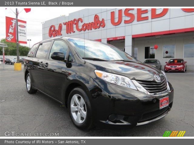 2013 Toyota Sienna LE in Black
