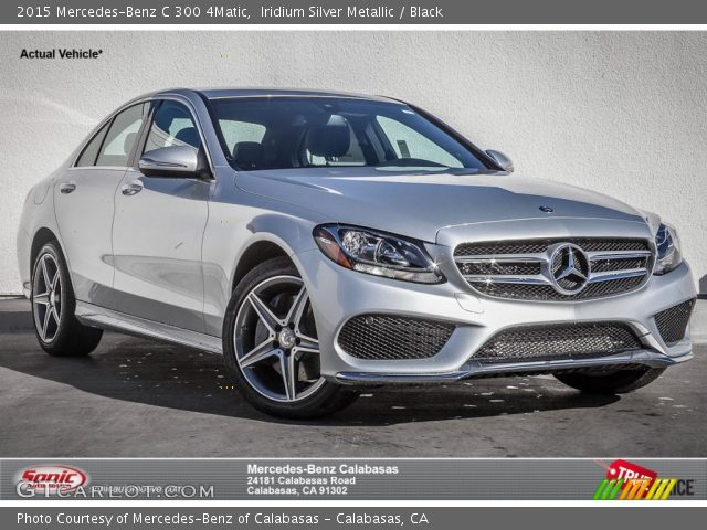 2015 Mercedes-Benz C 300 4Matic in Iridium Silver Metallic