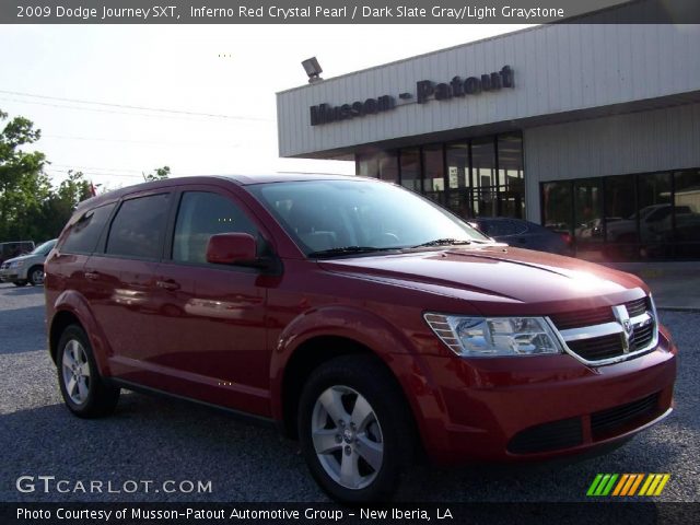 2009 Dodge Journey SXT in Inferno Red Crystal Pearl