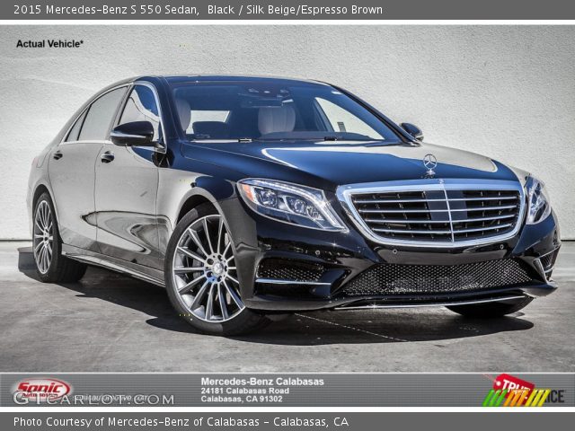 2015 Mercedes-Benz S 550 Sedan in Black