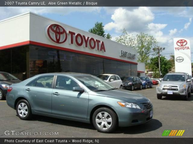 2007 Toyota Camry LE in Aloe Green Metallic